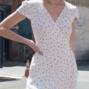 Brandy Melville floral wrap dress